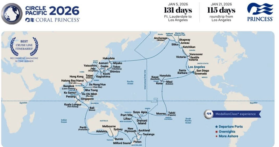 Pacific Circle Route Map by Princess_edi