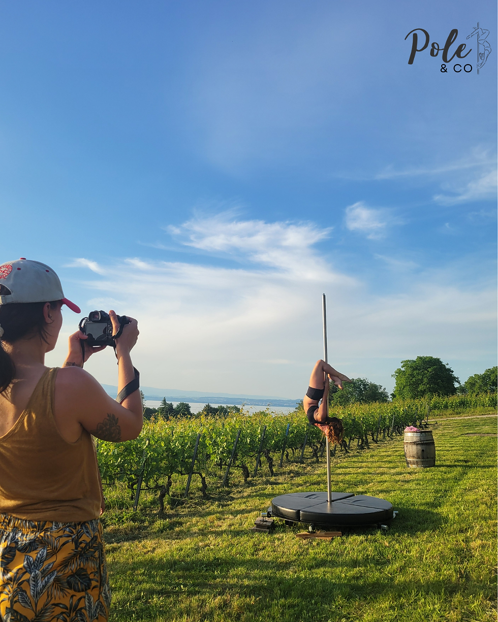 Shooting photo dans les vignes