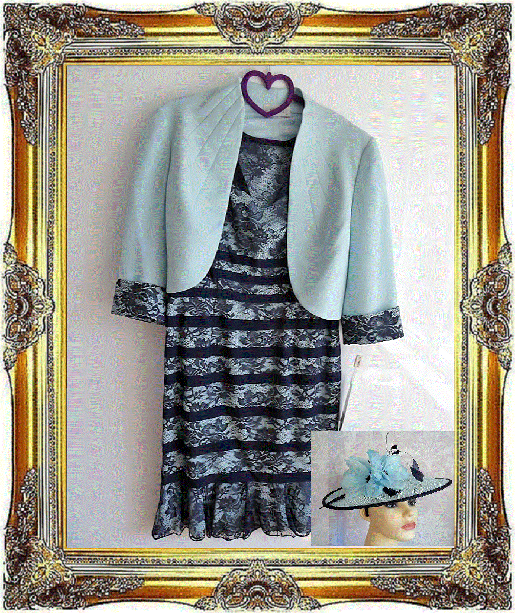 Condici 70832 in & Disc SeaSpray / Navy Lace