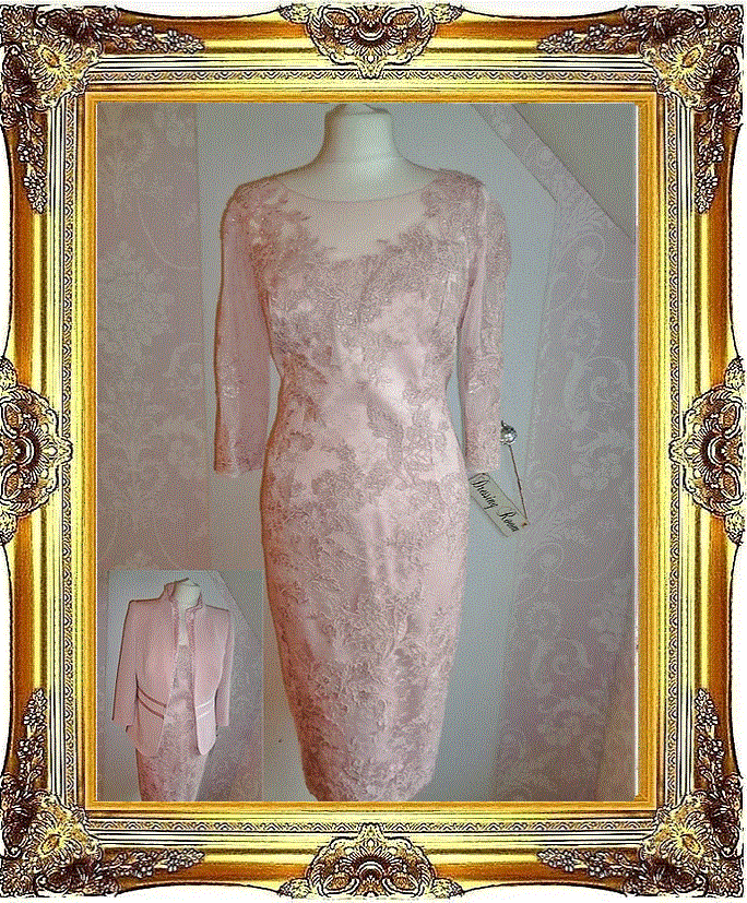 Veni Infantino Mother of the Bride Outfit in Blush Rose | Mother of the ...