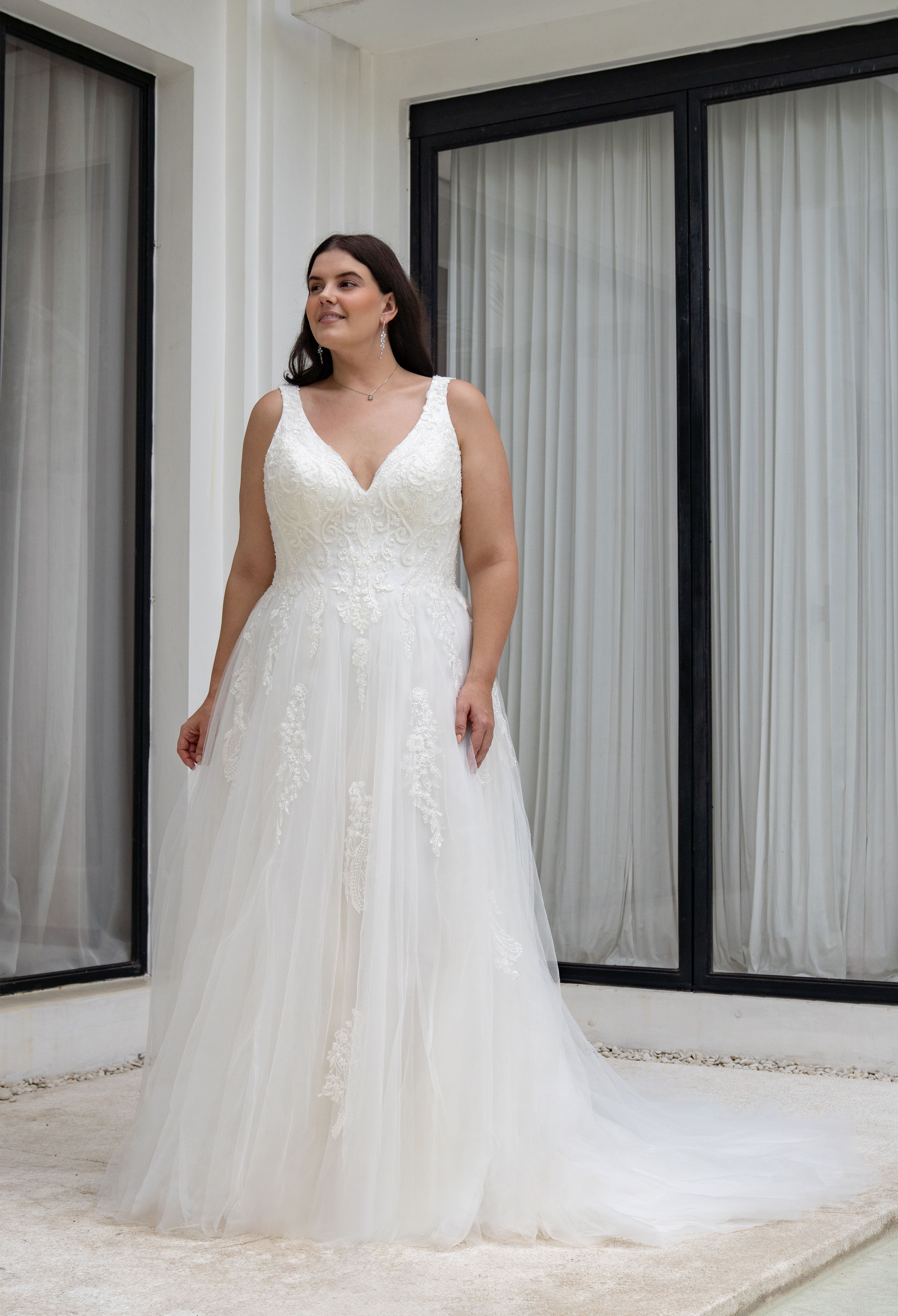Robe de Mariée Curvy