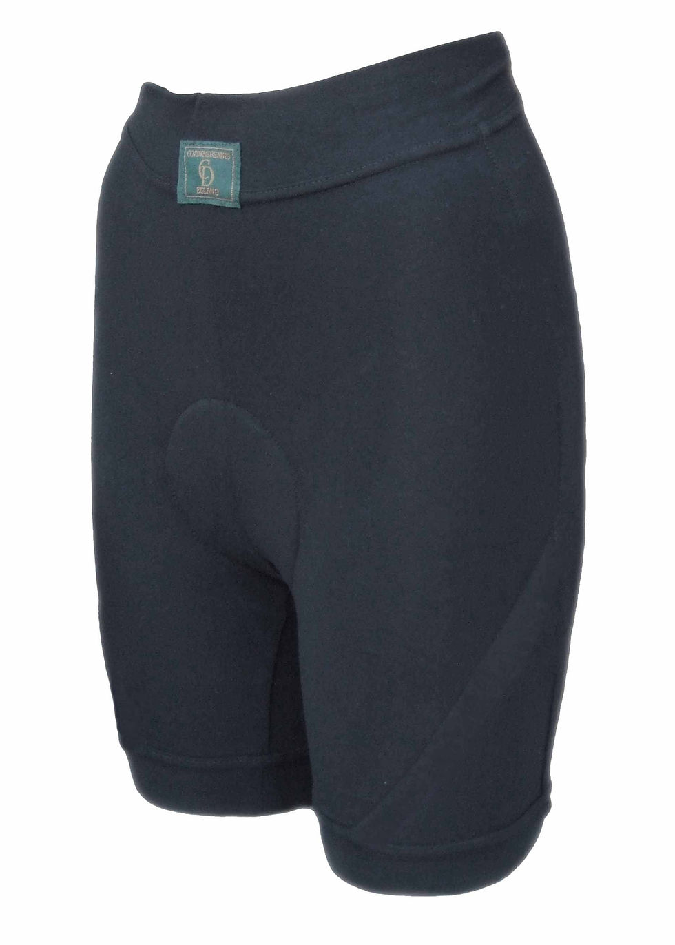 Thumbnail: Ladies Cotton Rich Cycling Shorts, Black