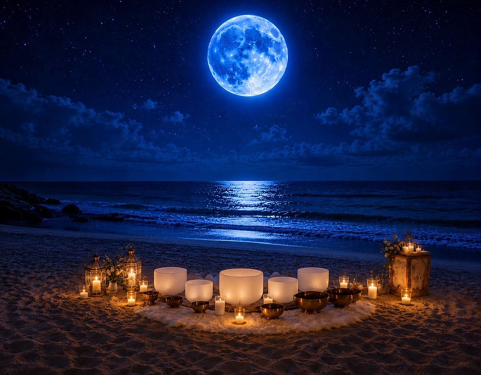Reiki+Sound Bath at the Beach
