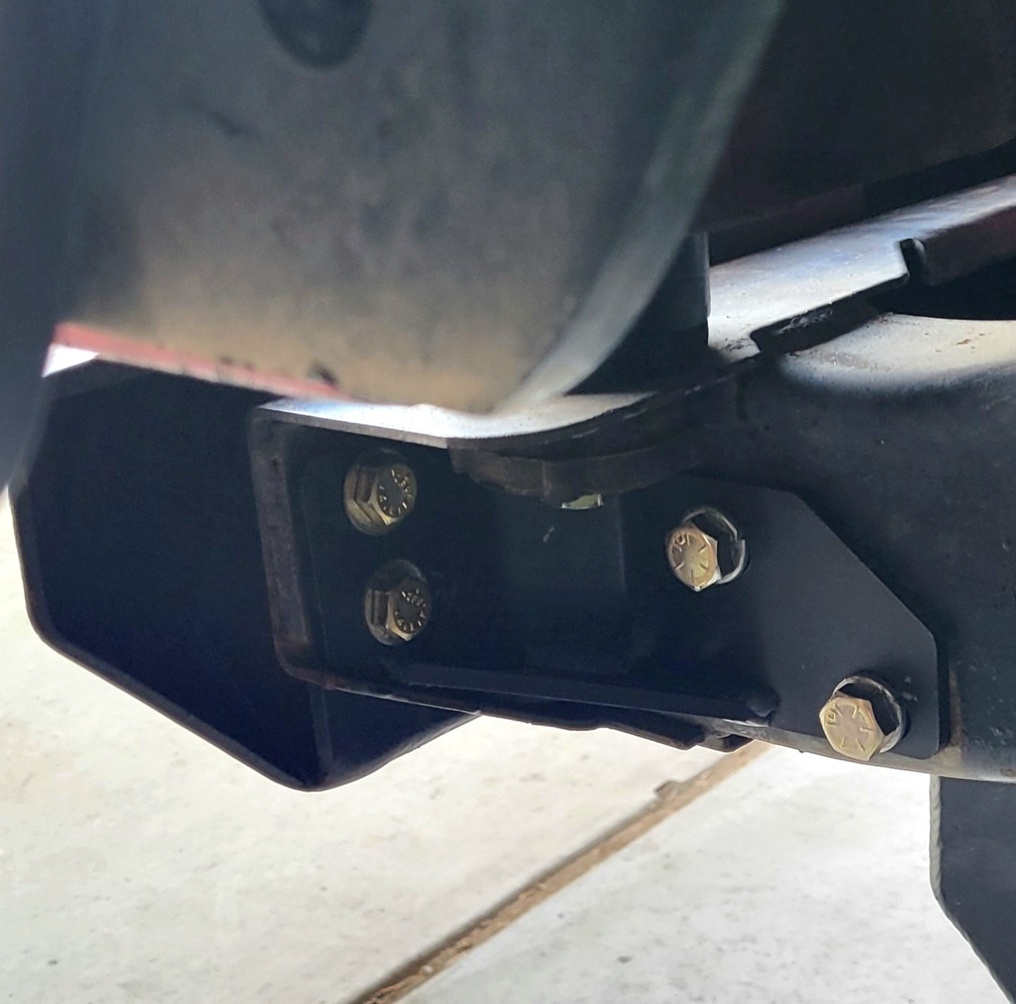 TJ/LJ Rear Frame to Bumper Tie-In Bracket Kit