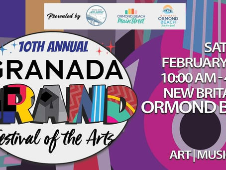 Experience Art and Culture at its Finest: Granada Grand Festival of the Arts - Ormond Beach on Feb. 3rd from 10 am - 4 pm
