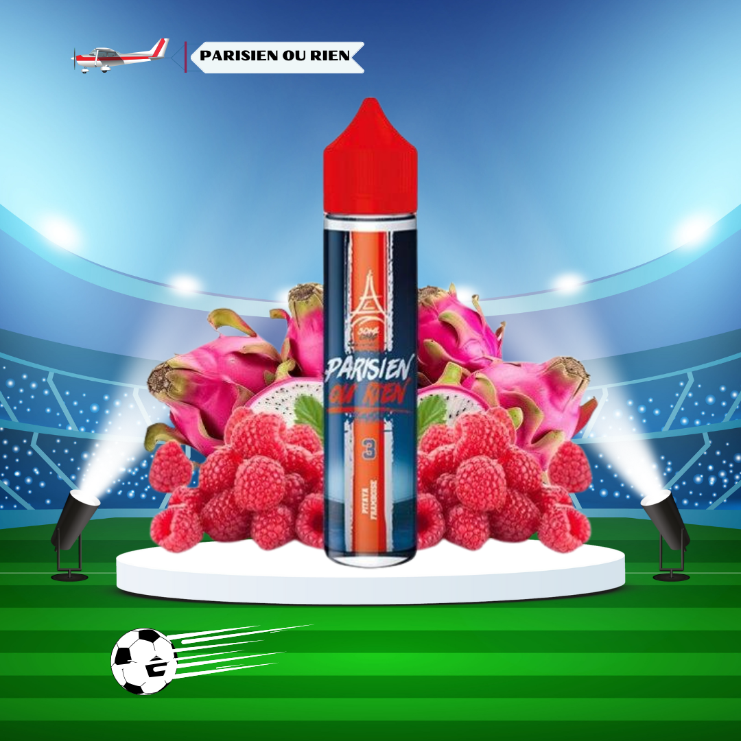 N3 Pitaya, Framboise 0mg 50ml // Parisien ou rien e