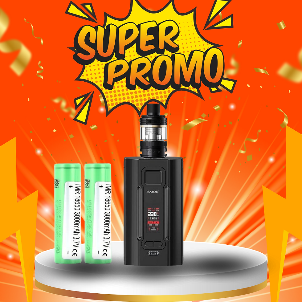 Thumbnail: Pack ERATO 230W + Tank Tppx + 1 gout 50ml 0mg aléatoire+ 2 accus 18650