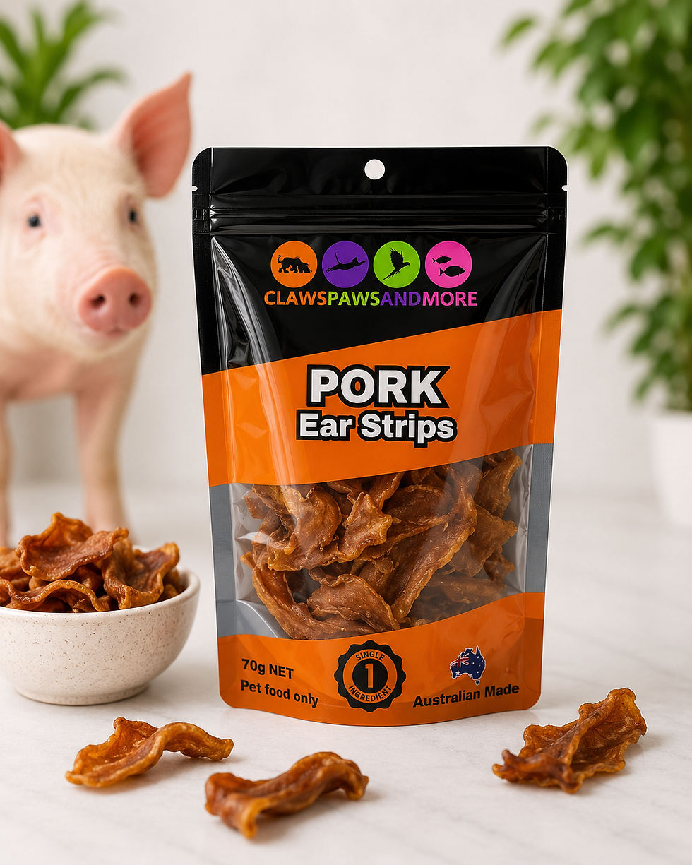 Thumbnail: 500g Pigs Ear Strips