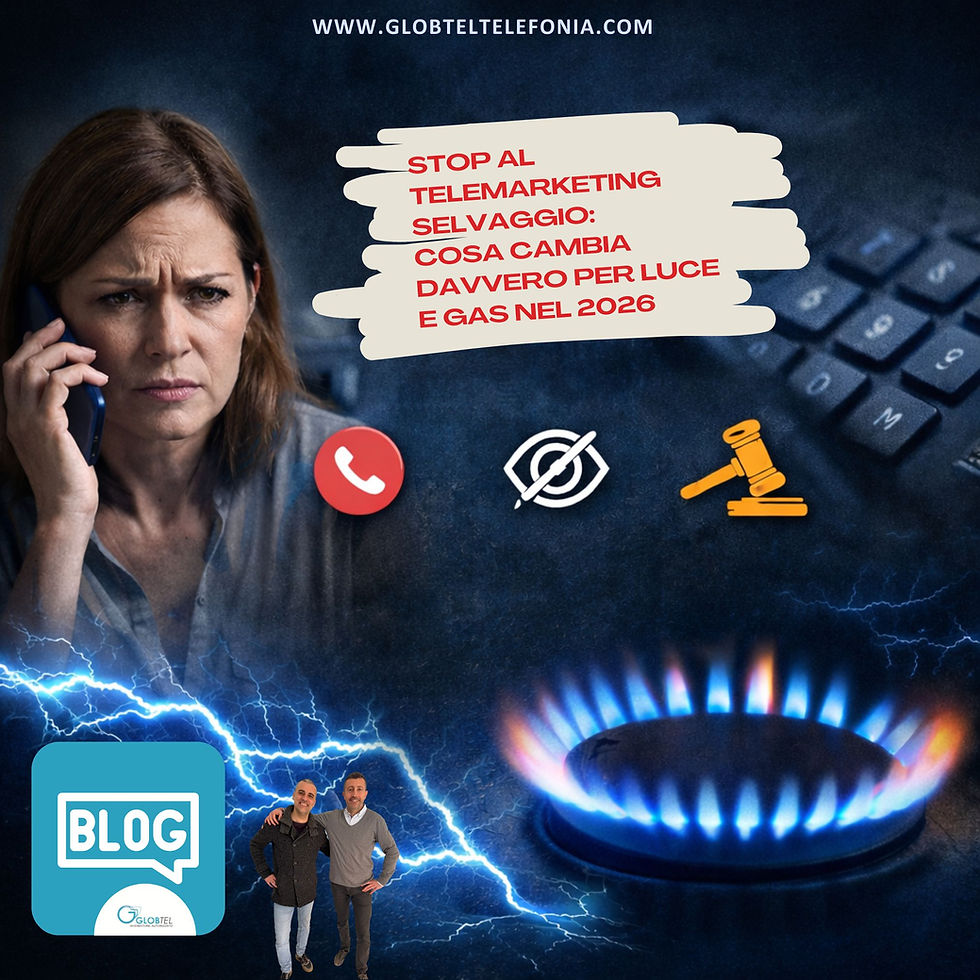 Stop al telemarketing selvaggio: cosa cambia davvero per luce e gas nel 2026