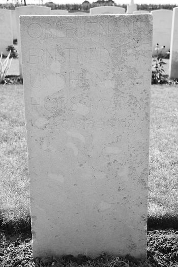 German Airmen. The Huts Cemetery. Ypres Salient. Battlefields Belgium. Flanders
