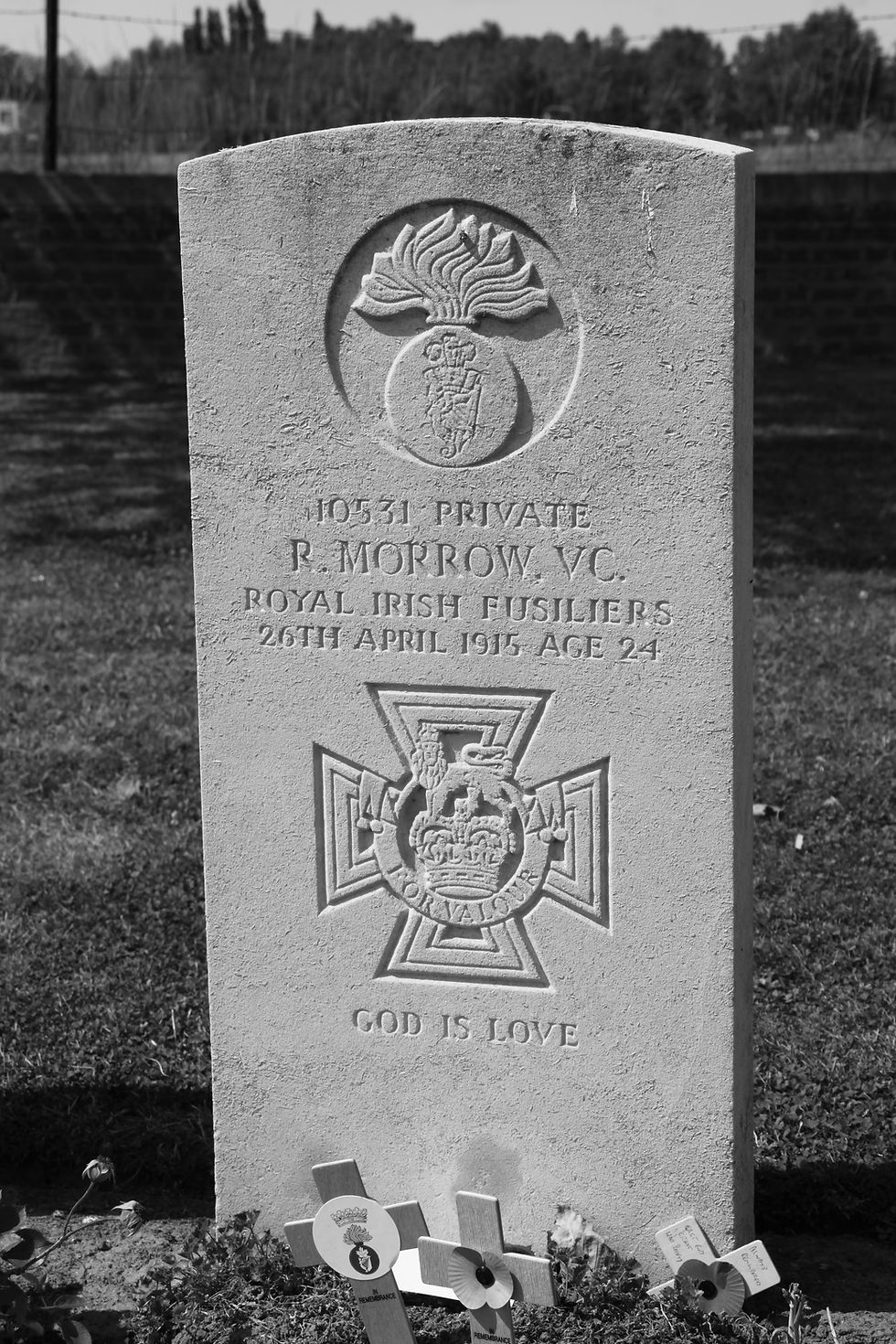 White House Cemetery, St.Jean-Les Ypres, CWGC, St Jean (Sint Jan), Ypres, Ieper, Flanders, Belgium