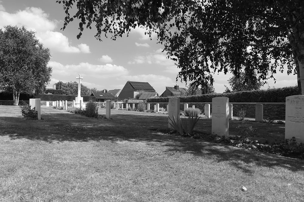 Dickebusch Old Military Cemetery, CWGC, Ypres Salient, Ieper