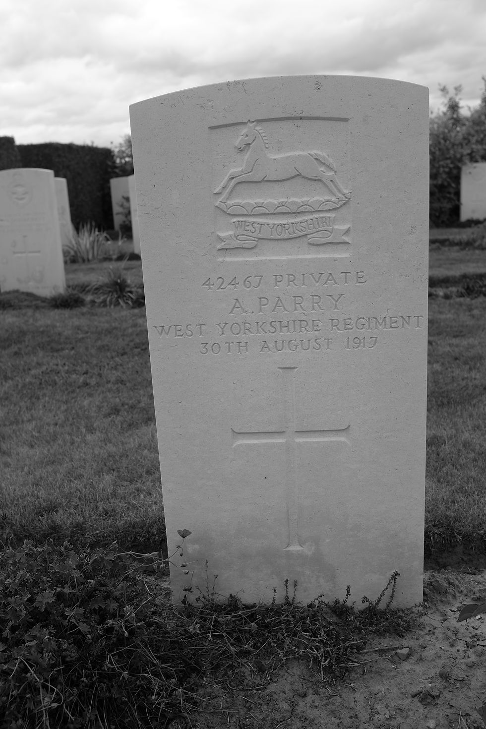 Maple Leaf Cemetery, CWGC, Romarin, Ploegsteert, Ypres, Ieper, Flanders