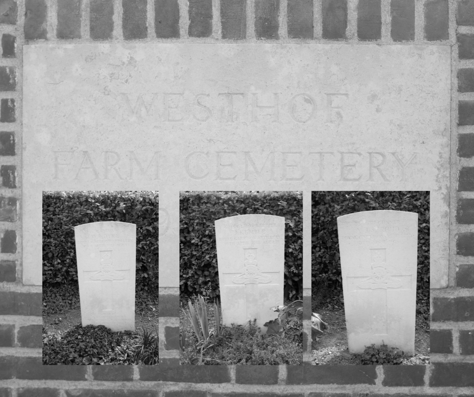 Westhof Farm Cemetery, CWGC, Nieuwkerke, Wulvergem, Ypres, Flanders