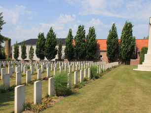 Bus House Cemetery, CWGC, Ypres Salient, First Battle of Ypres, St Eloi