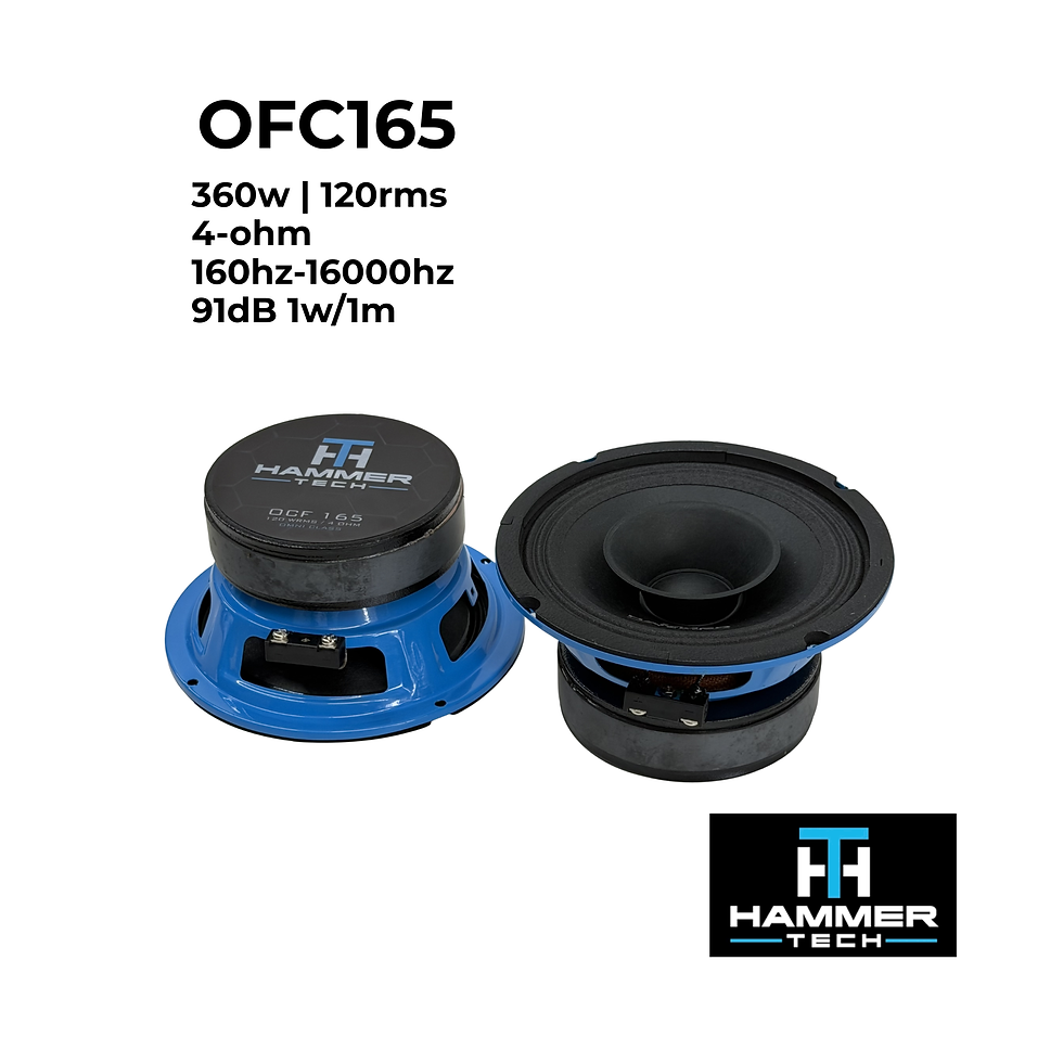 Thumbnail: 6" Compact Box Loaded w/ OCF165 (Pair)