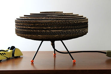cardboard table lamp