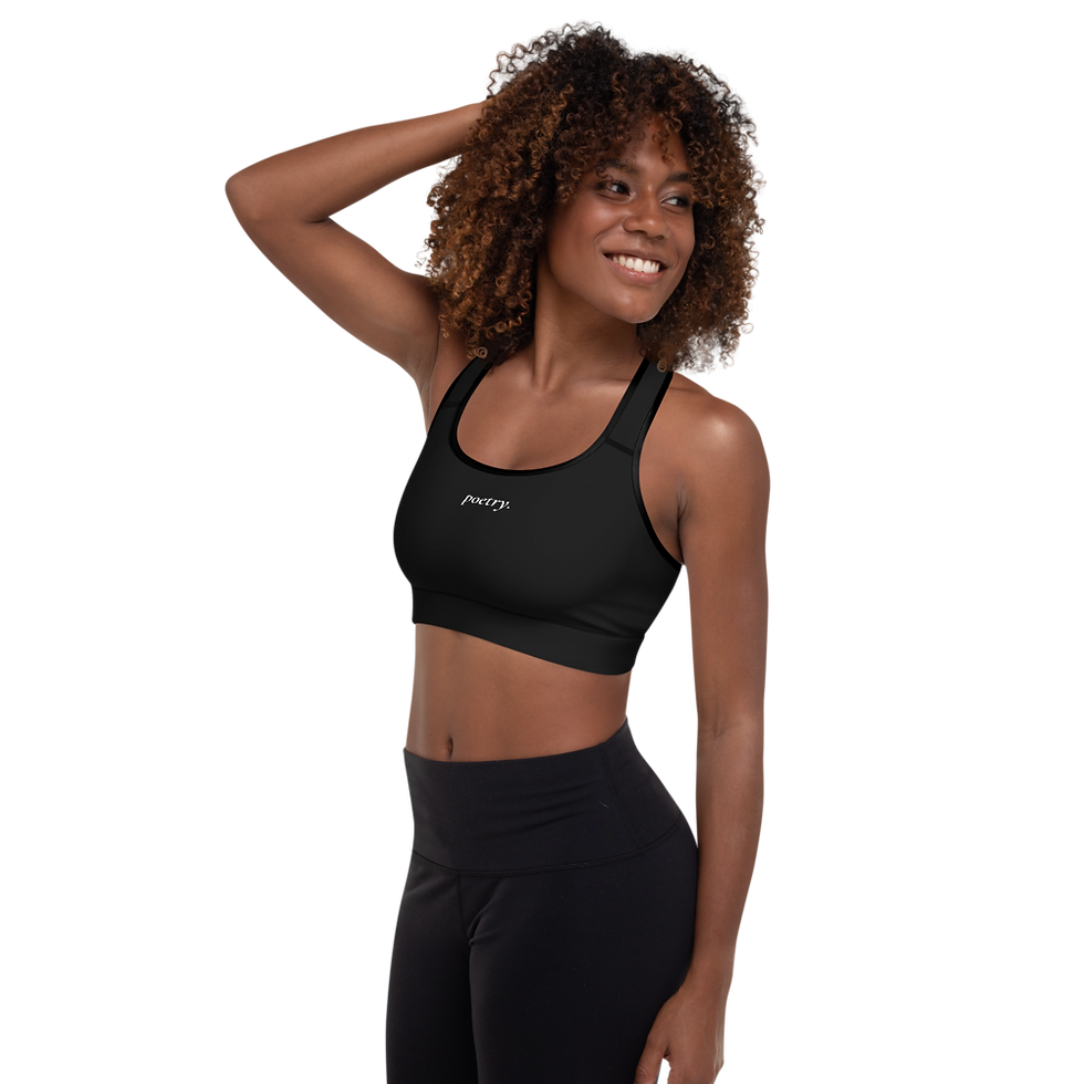 Thumbnail: poetry. | padded sports bra