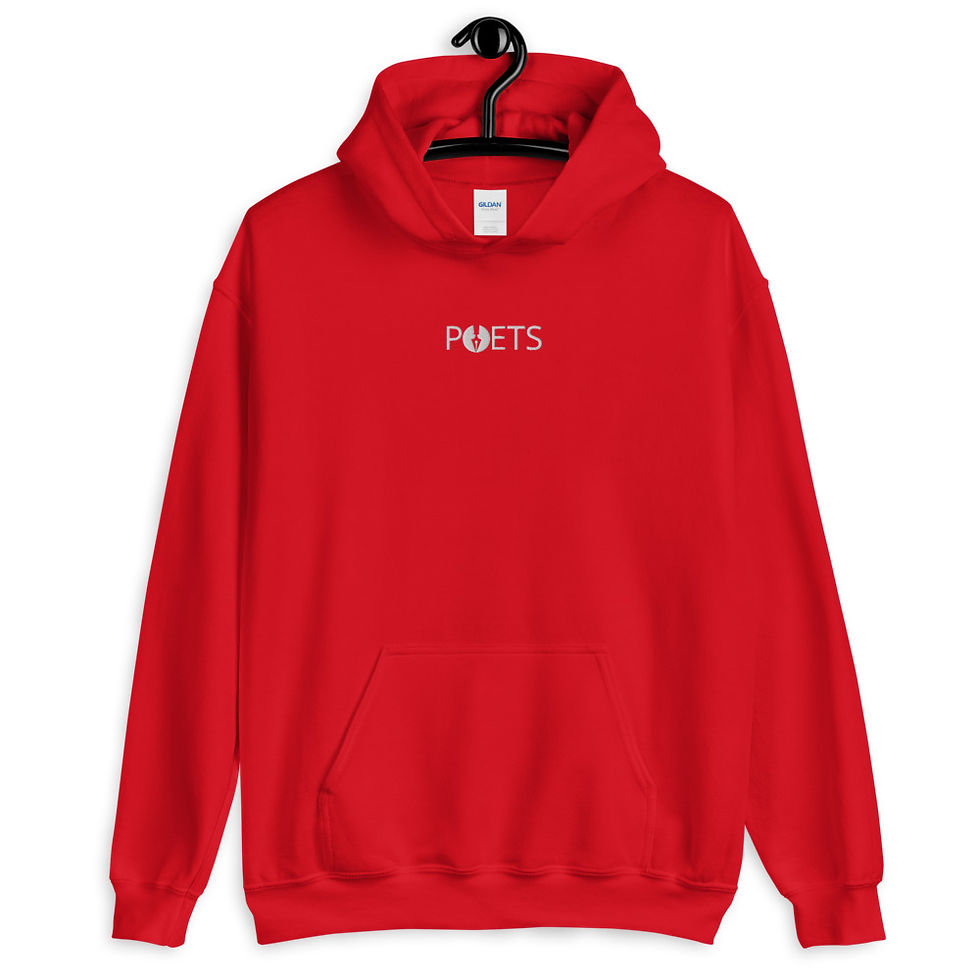 Thumbnail: POETS™ Hoodie | Embroidered White Logo