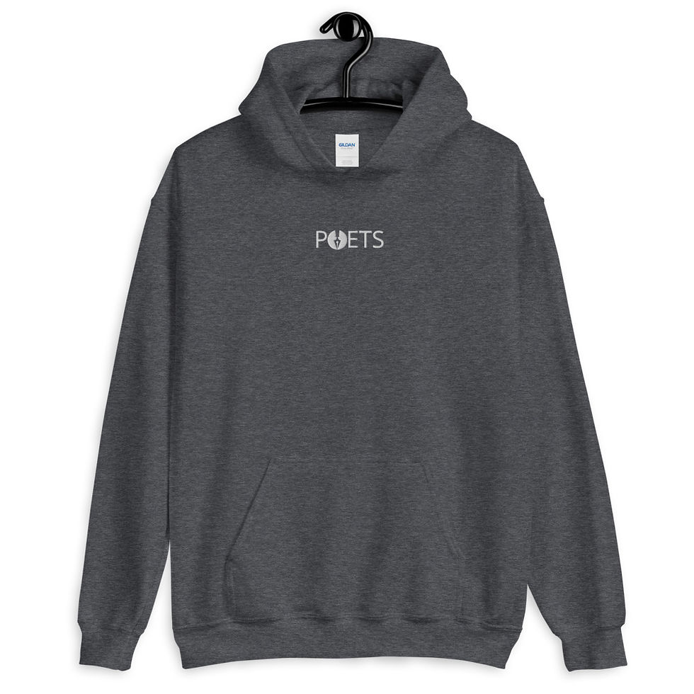Thumbnail: POETS™ Hoodie | Embroidered White Logo
