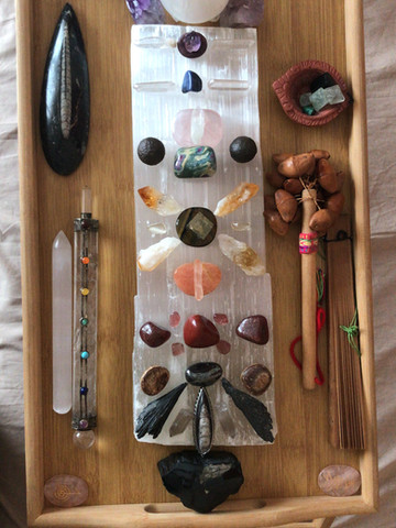 Crystal grid for Reiki