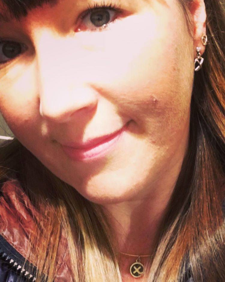 Thumbnail: Large 9ct yellow gold Kiss Hug drop earrings with diamonds on