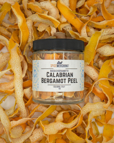 Powderizing Calabrian Bergamot Peel | The Spice Merchant