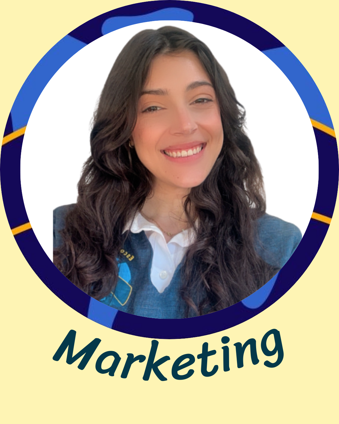 Larissa, Gerente de marketing e auxiliar pedagógica