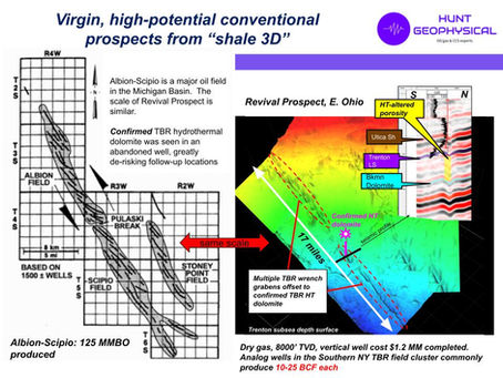 Virgin, prolific drilling opportunities from "shale 3D" seismic