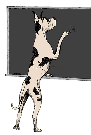 Mozi Great Dane Teaching Animated 