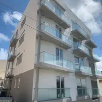 Glass Balustrade Railing for block of apartments in Malta