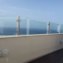 Glass Railing - Ideal for Balconies and Terraces