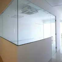 Glass Partition made with tempered Glass - Malta