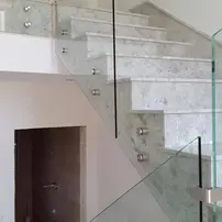 Glass Railing for Stairs in Malta
