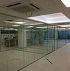 Mirrored Glass installation