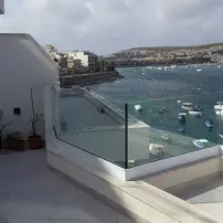 Glass Railing - Ideal for Balconies and Terraces