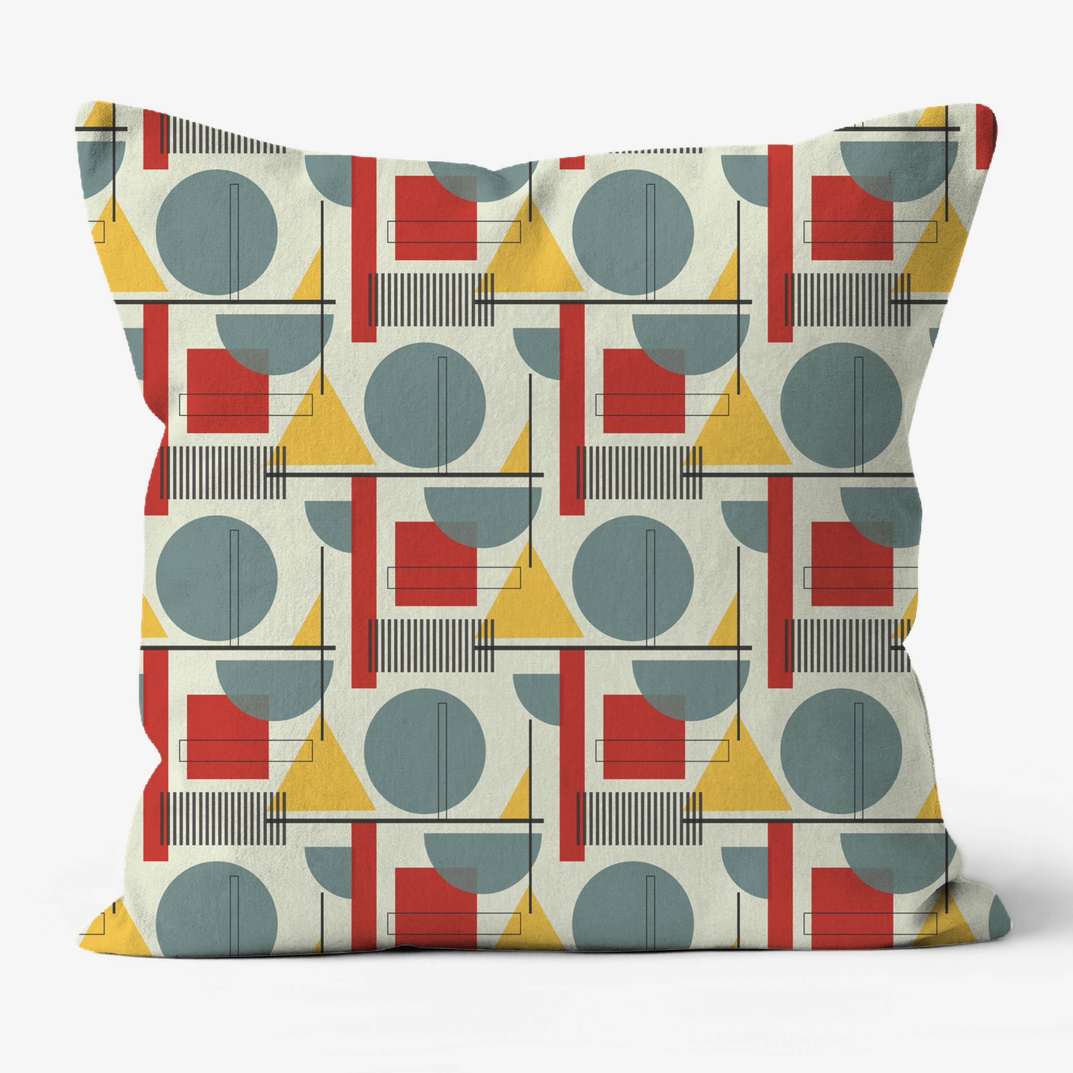 Kandinsky Red cushion