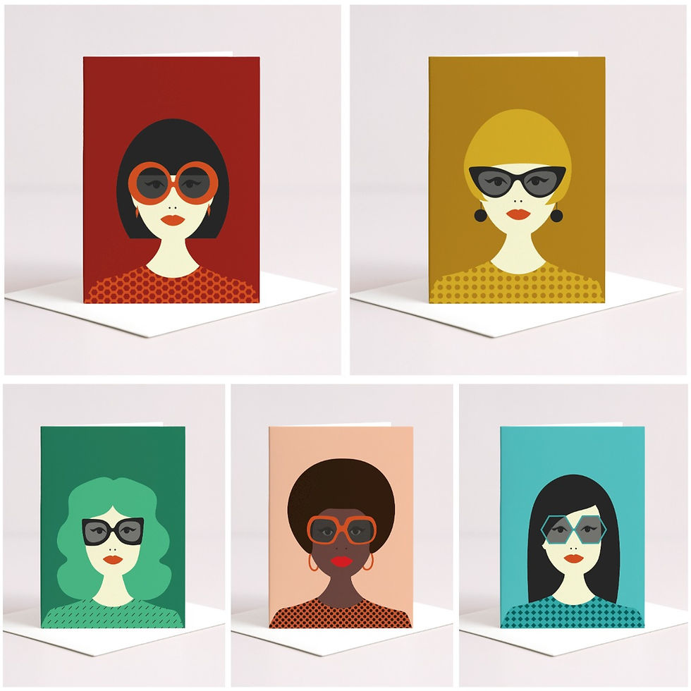 Here Come The Girls card set