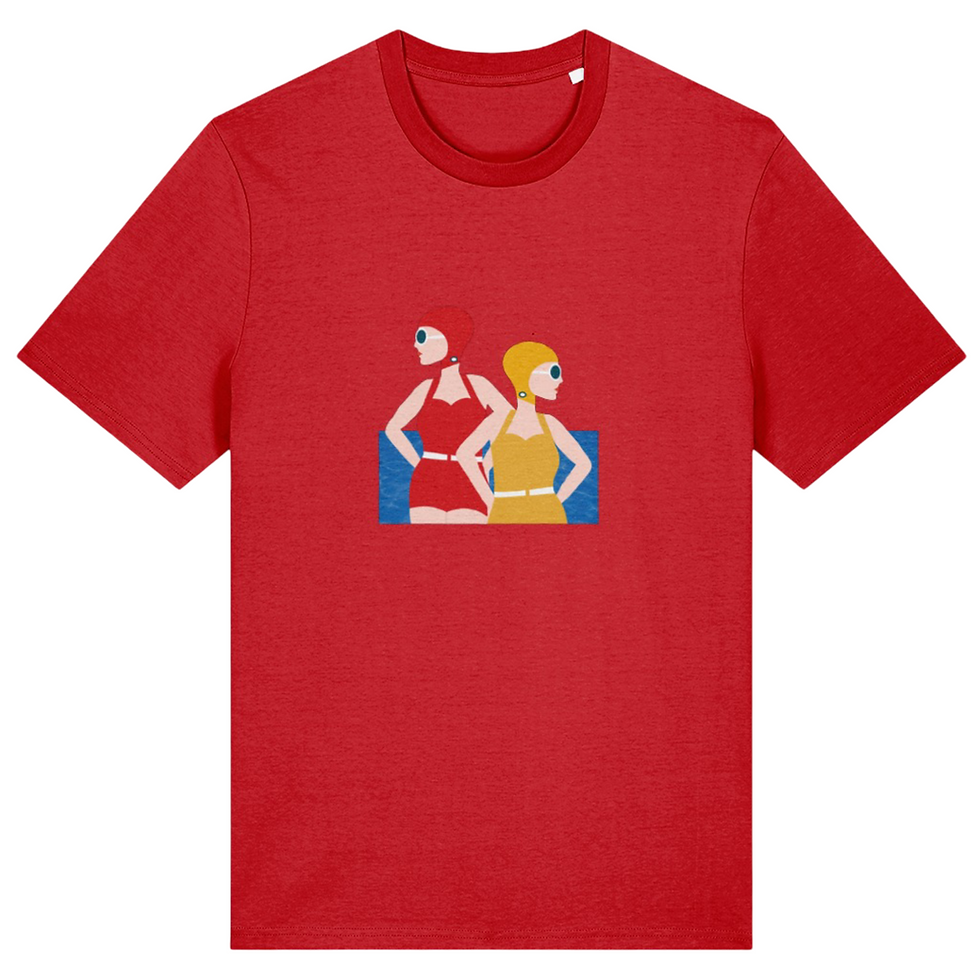Thumbnail: Lido Style eco-friendly unisex T-Shirt Red