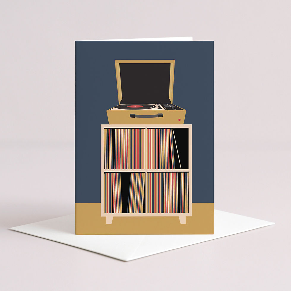 So Much Vinyl Yellow card