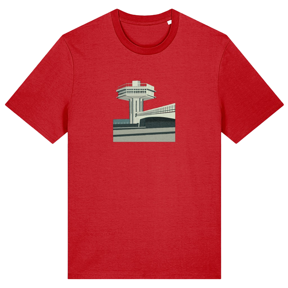 Thumbnail: Forton Eco-Friendly Unisex T-Shirt Red