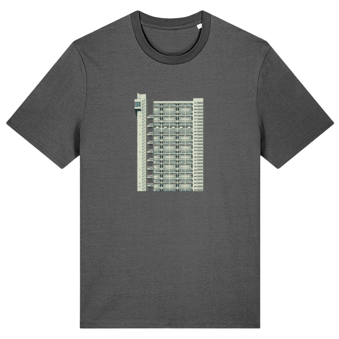 Trellick Tower Eco-Friendly Unisex T-Shirt Grey