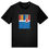 Thumbnail: Lido Lady Eco-Friendly Unisex T-Shirt Black