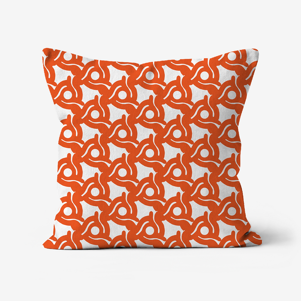 Thumbnail: Cushion with a vinyl spacer pattern