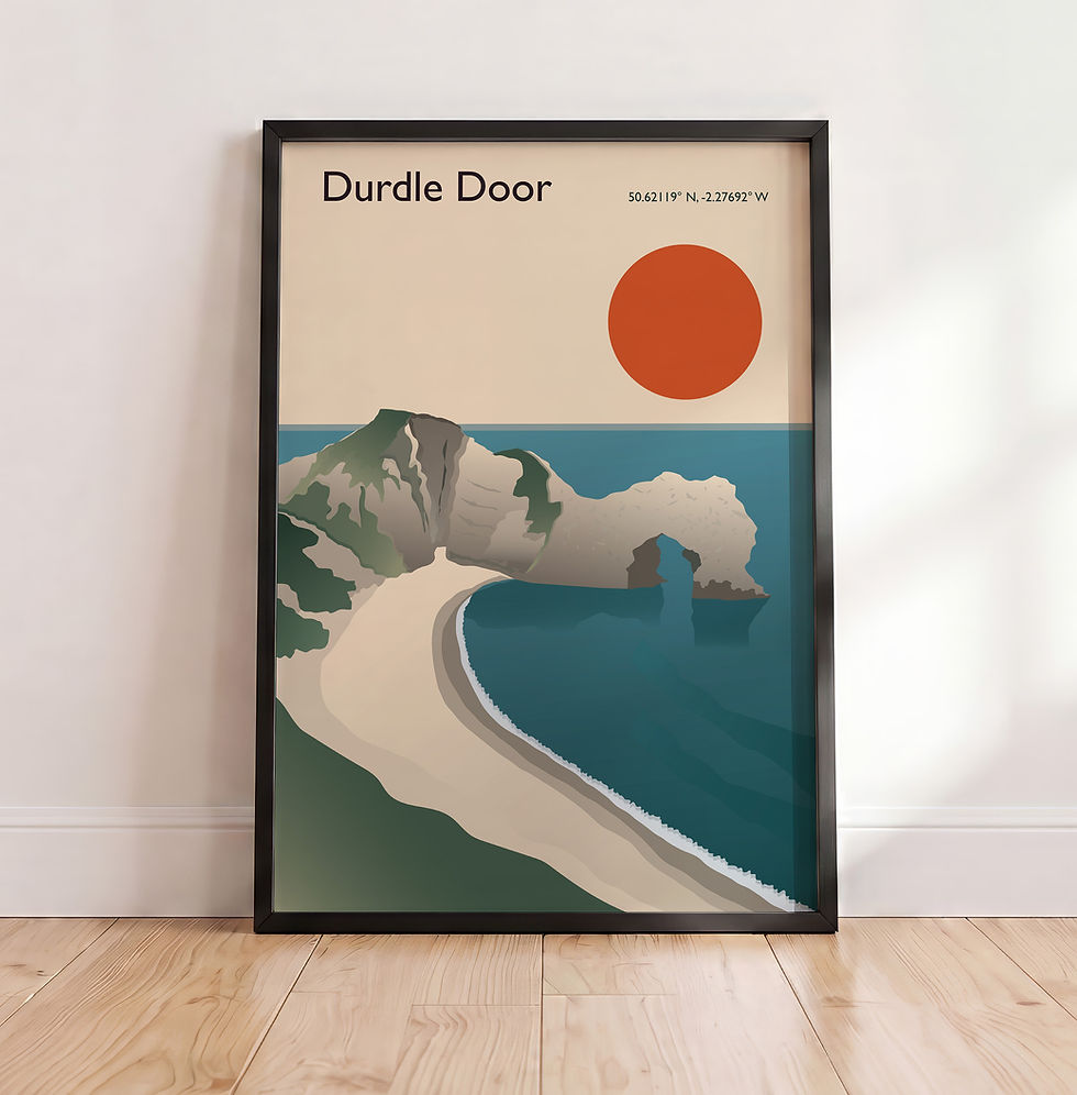 Durdle Door, Dorset unframed print