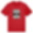 Cassette Recorder eco-friendly unisex T-Shirt Red