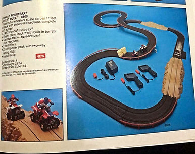 8608 4 trax race set.  Probably never produced.