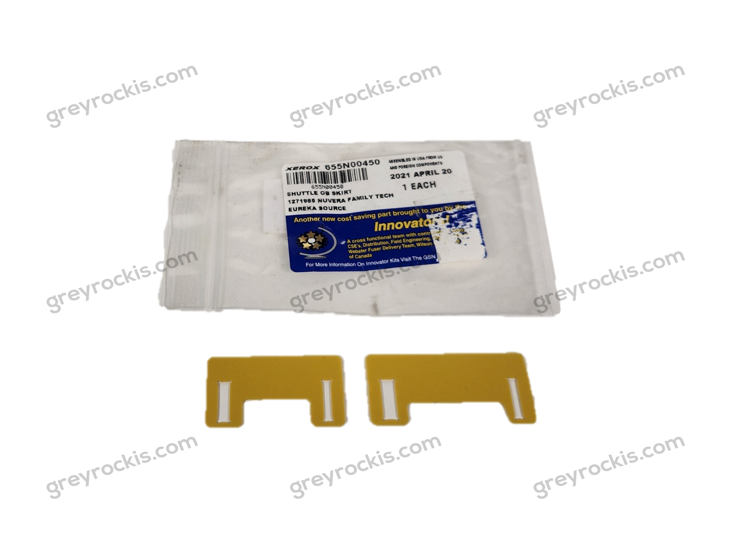 Xerox 655N00450 (655N450) Shuttle Outboard Skirts