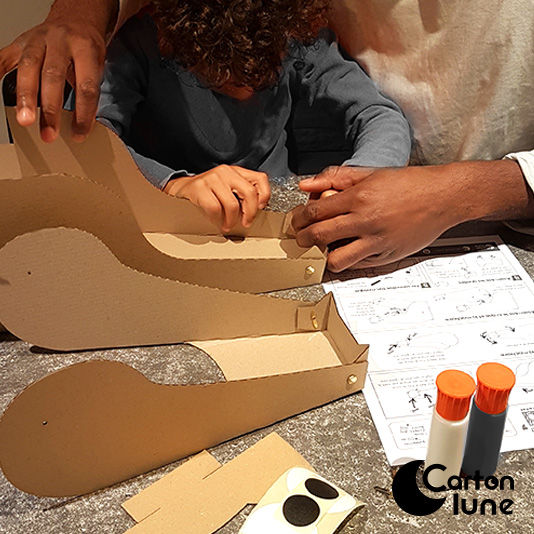 Miniature : kit 3d zebre masque