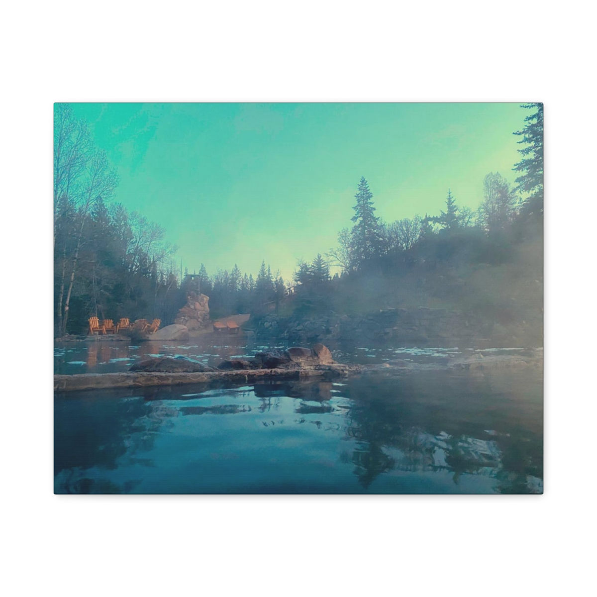 ‘Hot Springs at Dusk’